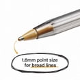 thumbnail image 4 of BIC Xtra Bold Ballpoint Pens, 15ct - Multicolor: 1.6mm Point, Multicolored Ink, Art & Stationery, Pocket Clip, 4 of 5