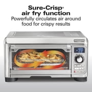 Hamilton Beach Professional Sure-Crisp Air Fryer Toaster Oven Combo with 6-in-1 Functionality, Stainless Steel