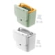 thumbnail image 1 of Cubo de basura para cocina Soledad 2 uds montado en la pared ligero 7L Gris 7L Amarillo, 1 of 7