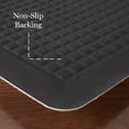 thumbnail image 6 of MARTHA STEWART Mira Modern Heathered Solid Anti-Fatigue Air-Infused Kitchen Mat, Navy Blue, 19.6"x32", 6 of 8