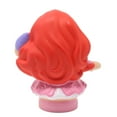 thumbnail image 3 of Replacement Part for Collectible Fisher-Price Little People Princess Castle Songs Palace Playset DWC35 - Replacement Princess Ariel Figure Dressed in Pink Holding Seashell - Talking Castle Base, 3 of 7