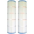 thumbnail image 1 of Pleatco 100 Sq Ft Replacement Pool Filter Cartridge for Hayward C4000 (2 Pack), 1 of 6