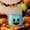 Blue B, variant on Halloween Party Favors,Halloween Candy Bucket,Pumpkin Candy Bags Halloween Pumpkin Trick or Treat Candy Bags Non Woven Candy Tote Bucket Halloween Favors Party(Blue B 10IN)