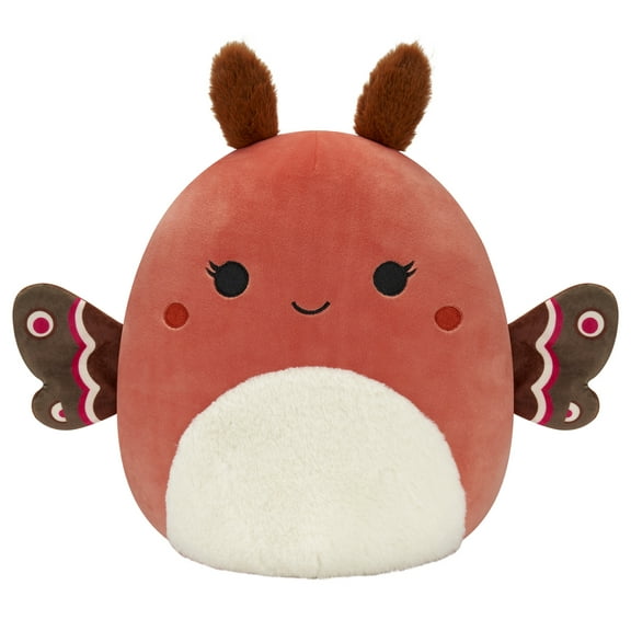 Squishmallows Official 12 inch Mirren the Red Moth - Child's Ultra Soft Stuffed Plush Toy