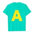 thumbnail image 4 of Huowey Toddler Children Fashion Letter Printed T-Shirt Casual Tee Comfortable Tops For Boys Girls Cute Dailywear, 6-7 Years, 4 of 4