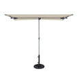 thumbnail image 3 of SimplyShade Capri Infinite Tilt Shade Rectangle Patio Balcony Umbrella, Natural, 3 of 4