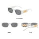 thumbnail image 3 of Gafas de Sol Rectangulares Retro BUTABY UV400 para Mujer, 3 of 6