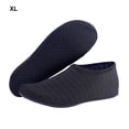thumbnail image 5 of Fearlessin 1 Pair Beach Shoes Anti-skid Elastic Quick Dry Barefoot Socks Outside Comforatable Swim Underwater Diving Children Black XL, 5 of 6
