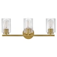 thumbnail image 5 of 85583LCB Lark Leta - 36W 3 LED Medium Bath Vanity-9 Inch Tall and 22.75 Inch Wide-Lacquered Brass Finish, 5 of 9