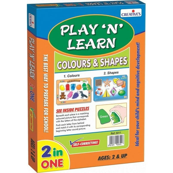 istar Creative's Building Block Play 'N' Learn - Colors & Shapes Toy Learning Fun Play