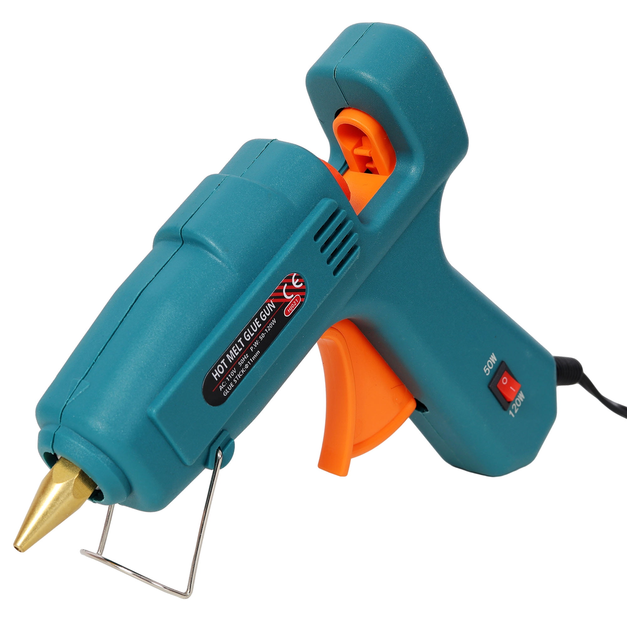 Two Temperature Hot Glue Gun, Professional Glue Gun, DIY Craft Repair Thermo Tool with 30Pcs Highly Viscous Glue Sticks, with Black Storage Bag
