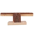 thumbnail image 1 of Juguete para hámster, Jaula de Madera Natural para Columpios con Jaula para Hacer Ejercicio Escalada Tubo de túnel para Ardillas Jerbos Hamsters Osos de Oro Amonsee No, 1 of 6
