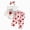 A77-White, variant on XZNPDUCQ 12-18 Months Toddler Baby Girl Clothes Girl Sweatshirt Tops Pants Newborn Girl 2Pcs Fall Winter Outfits A77-Red