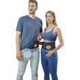 thumbnail image 1 of Movibrace Abdominal Ostomy Belt for Post-Operative Care After Colostomy or Ileostomy Surgery (Large), Black, 1 of 15