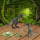 thumbnail image 5 of 4x Dinosaur Growth Playset Material didáctico Juguete científico Figura modelo de crecimiento animal Tiranosaurio 177.3g, 5 of 9