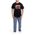 thumbnail image 5 of CafePress - ZOMBIES: ONE BITE AND YOUR DEAD AIM FOR THE HEAD M - Men's Dark Loose Fit Cotton Pajama Set, 5 of 7