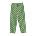 thumbnail image 4 of Daiia 60s and 70s Style Women's Sleep Pant with Pockets and Drawstring,Pajama Pants-Medium, 4 of 9