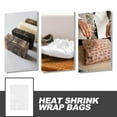 thumbnail image 3 of OULII 100 Pcs Pvc Transparent Packaging Bags Heat Shrink Bags For Crafts, 3 of 8