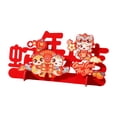 thumbnail image 2 of Abbracc 2025 Chinese New Year Tabletop Decoration Cartoon for Store Desk Celebration B, 2 of 9