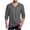 Light Gray, variant on YODETEY Men's Long Sleeve Notch V-Neck T-Shirt,Classic Solid Color Basic Crew Shirt,Big and Tall Light Purple,Size M-5XL