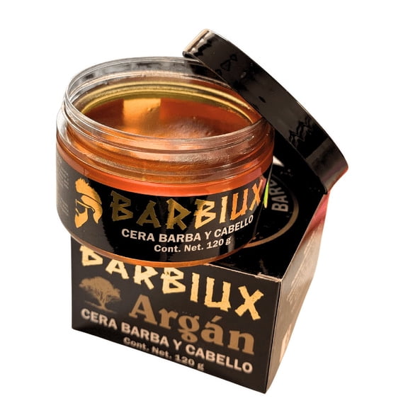 BARBIUX-Argan Hair & Beard Pomade (4oz) POMADA DE ARGAN PARA CABELLO Y BARBA