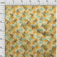 thumbnail image 2 of oneOone Cotton Silk Pale Yellow Fabric Geometric Sewing Craft Projects Fabric Prints By Yard 42 Inch Wide, 2 of 4