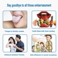 thumbnail image 2 of Graflsoa Adjustable Stainless Steel Tongue Scraper for Adults - Effective Bad Breath Remover, Oral Hygiene Tool with Curved Design, Anti-Rust, Durable, and Easy to Clean (Silver, 13x6cm), 2 of 7