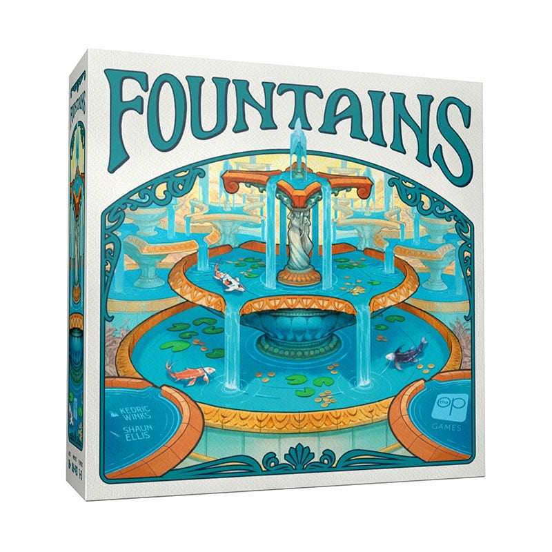 USAopoly Fountains jeu de plateau