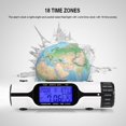 thumbnail image 4 of Digital World Time Travel Alarm Clock with Flashlight LED Multi Time Zone  Outdoor, 4 of 7