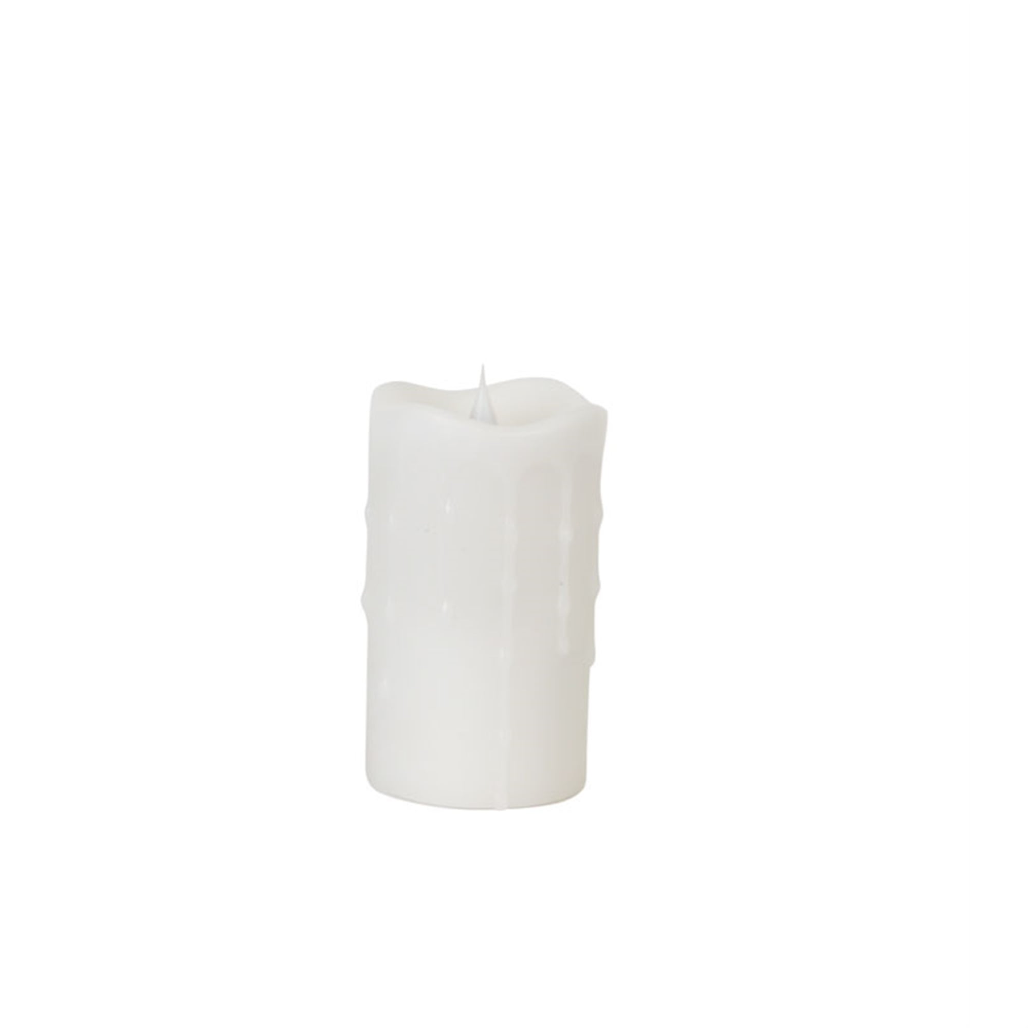Simplux LED Dripping Candle w/Moving Flame (Set of 2)3"Dx5"H