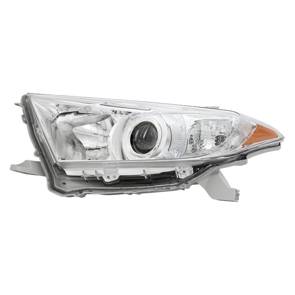 HOUGEET Headlights Assembly Fit for Toyota Highlander 2011-2013, Halogen Headlamp Assembly Replacement, Driver Side