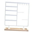 thumbnail image 6 of fenteer Jewelry Rack Rings Jewelry Display Stand for Shops Live Broadcast Photography White, 6 of 8