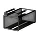 thumbnail image 1 of Soporte de tejido de cocina Soporte de papel higiénico bajo almacenamiento en estante Multifunción Toalla de toallas de toalla de toalla de papel para Vertical negro, 1 of 8