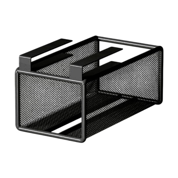 Portarrollos de papel higiénico para cocina, ahorrador de toallas de mano para uso comercial en cocinas. Vertical negro