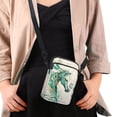 thumbnail image 4 of HELLHERO Marble Texture Pattern Women Shoulder Bag for Men, Women Double-layer Crossbody Small Bags Polyester Adjustable Strap, 4 of 7