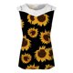 thumbnail image 4 of Camiseta sin mangas de encaje con estampado de mujer Camiseta sin mangas de empalme de cuello redondo Camiseta ligera y cómoda delgada OAVQHLG3B Store lin121212, 4 of 5