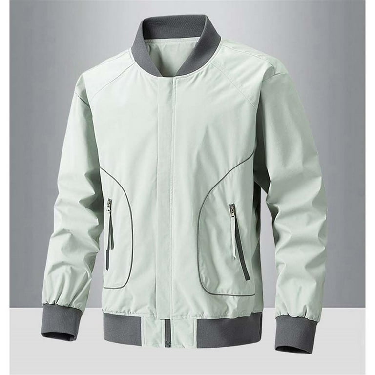 Mens baseball jackets new look discount