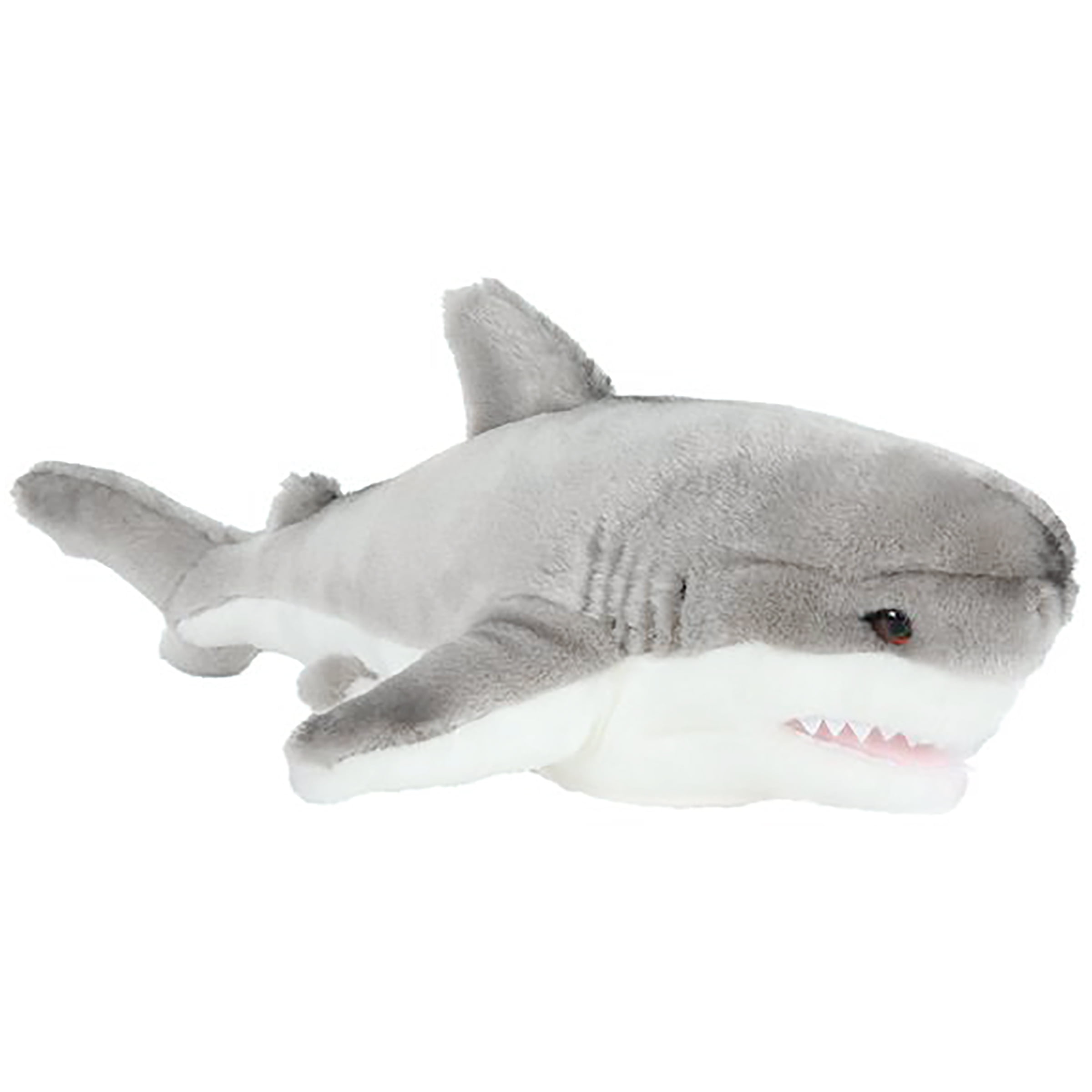 Stuffed Animal Plush Toy 12" Heirloom Floppy Great White Shark
