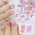 thumbnail image 2 of 50 Unids/Bolsa Colorido Bowknot Nail Art Charm 3D Decoración Accesorios, 2 of 4