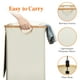 thumbnail image 3 of Cesto de ropa Lifewit de 150 litros con tapa y bolsas extraíbles, color beige, 3 of 9