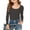 29Dark Gray166, variant on WERYOUNG Girl's T-Shirts Solid Color Long Sleeve U Neck Kids Slim Fit Ribbed T Shirts Leisure Wear Comfort Fit Tee Shirts Holiday Vacation Stylish Comfortable Children Top
