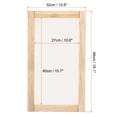 thumbnail image 2 of Unique Bargains Silk Screen Printing Frame Kit 40x27cm Wooden with 120 Mesh, 3 Pieces, 2 of 7