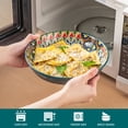 thumbnail image 2 of Vancasso Pasta Bowls, Porcelain 32 oz Pasta Bowls Set of 6, Bohemian Ceramic Salad Bowls Shallow Bowls, Large Serving Dinner Bowls for Soup and Cereal, Microwave and Dishwasher Safe, 2 of 8