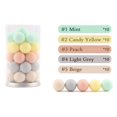 thumbnail image 2 of Baby Silicone Beads 15MM 50pcs BPA Free Food Grade Beads Mix-Color Series DIY Jewelry Chewable Nursing Necklace Accessories, 2 of 7