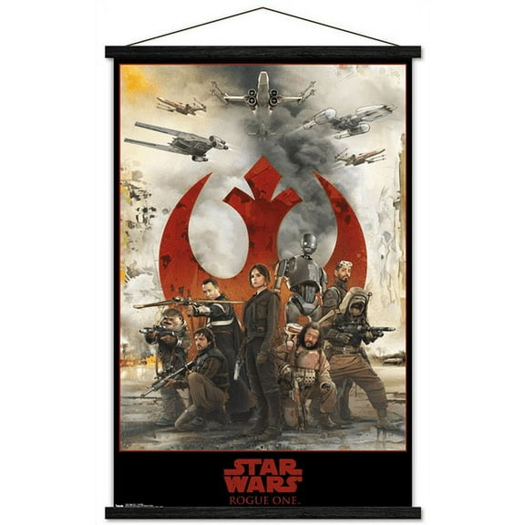 Star Wars: Rogue One - Assemble Wall Poster with Magnetic Frame, 22.375" x 34"