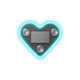 thumbnail image 2 of Luz para Ventana de Auto con Energía Solar, Decoración en Forma de Corazón con Ventosa, Iluminación de Acento Neón con Cable de Carga USB para Interior de Automóvil, Juego de 2 Piezas, 2 of 5