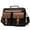 Black, variant on Cowhide with cloth briefcase,Black