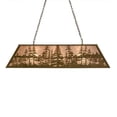 thumbnail image 5 of Meyda Tiffany 160564 Tall Pines 6 Light 48" Wide Linear Pendant - Copper, 5 of 5