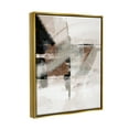 thumbnail image 3 of Stupell Urban Complex Industrial Abstract Abstract Painting Gold Floater Framed Art Print Wall Art, 3 of 6