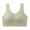 Green, variant on Women's Sports Bras Wide Straps Full Coverage Padded Bras Casual Soft Yoga Workout Running Gym T-Shirt Bras
